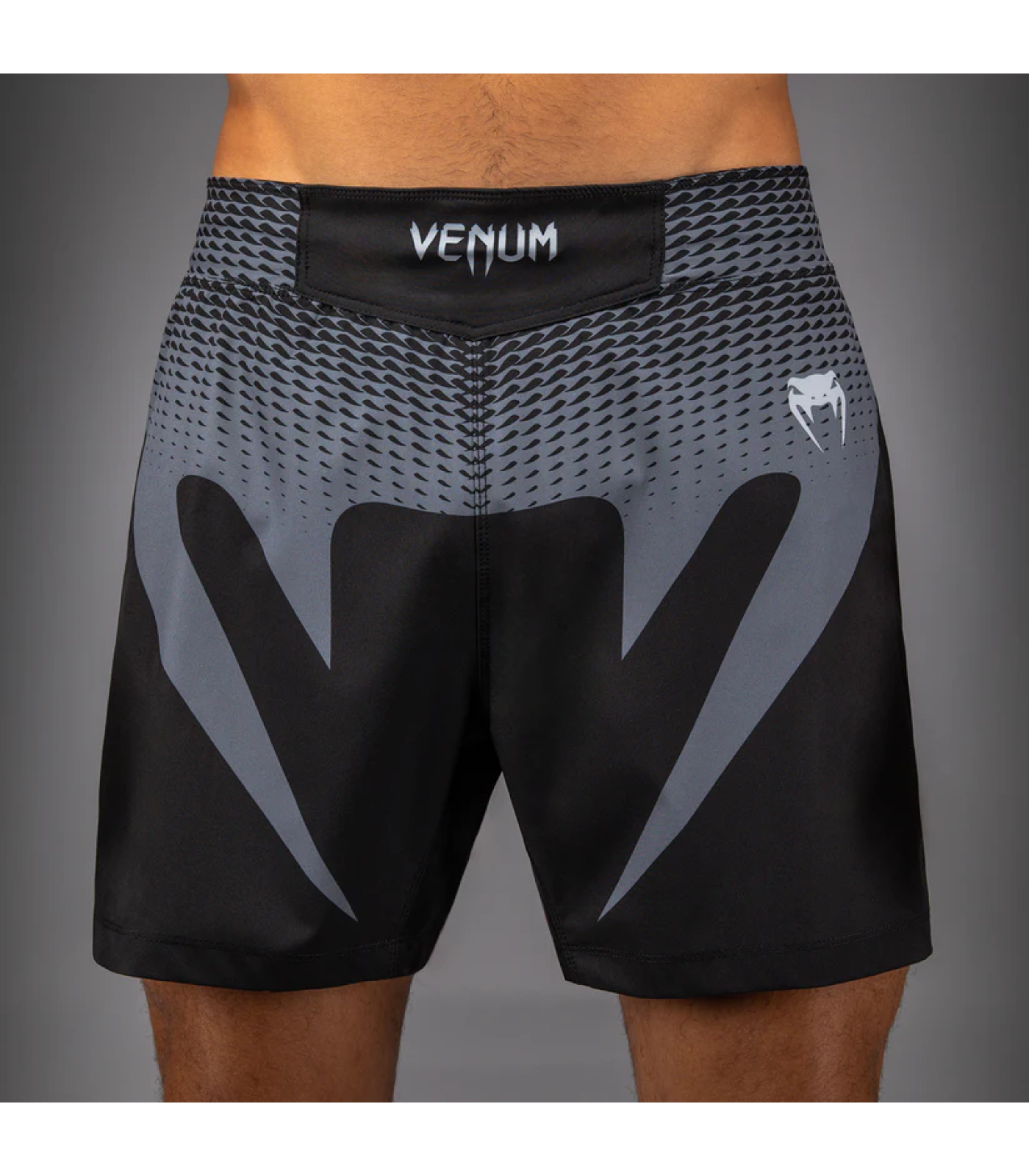 Шорти - Venum No Gi Fightshorts - Black/ Silver Grey​